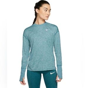 NIKE Dri-Fit MID LAYERS‎ ELEMENT CREW TOP SIZE SMALL